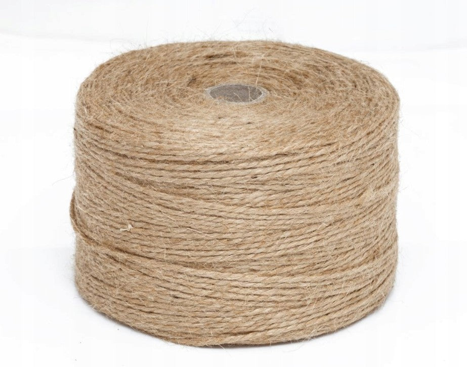 Jute Schnur Ø2–3 mm – Natur Bastelschnur Kordel Garten Hanfgarn 40–500 m