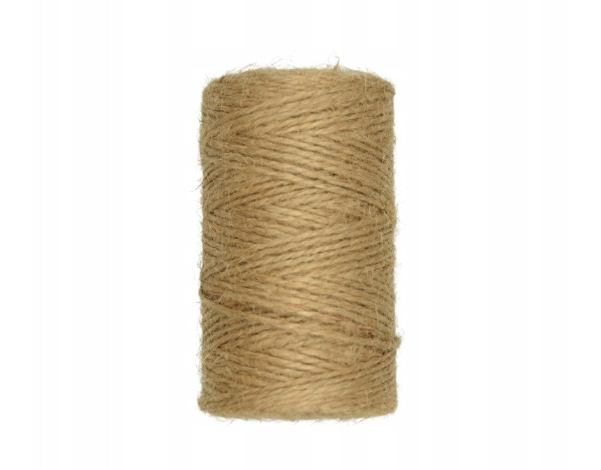 Jute Schnur Ø2–3 mm – Natur Bastelschnur Kordel Garten Hanfgarn 40–500 m