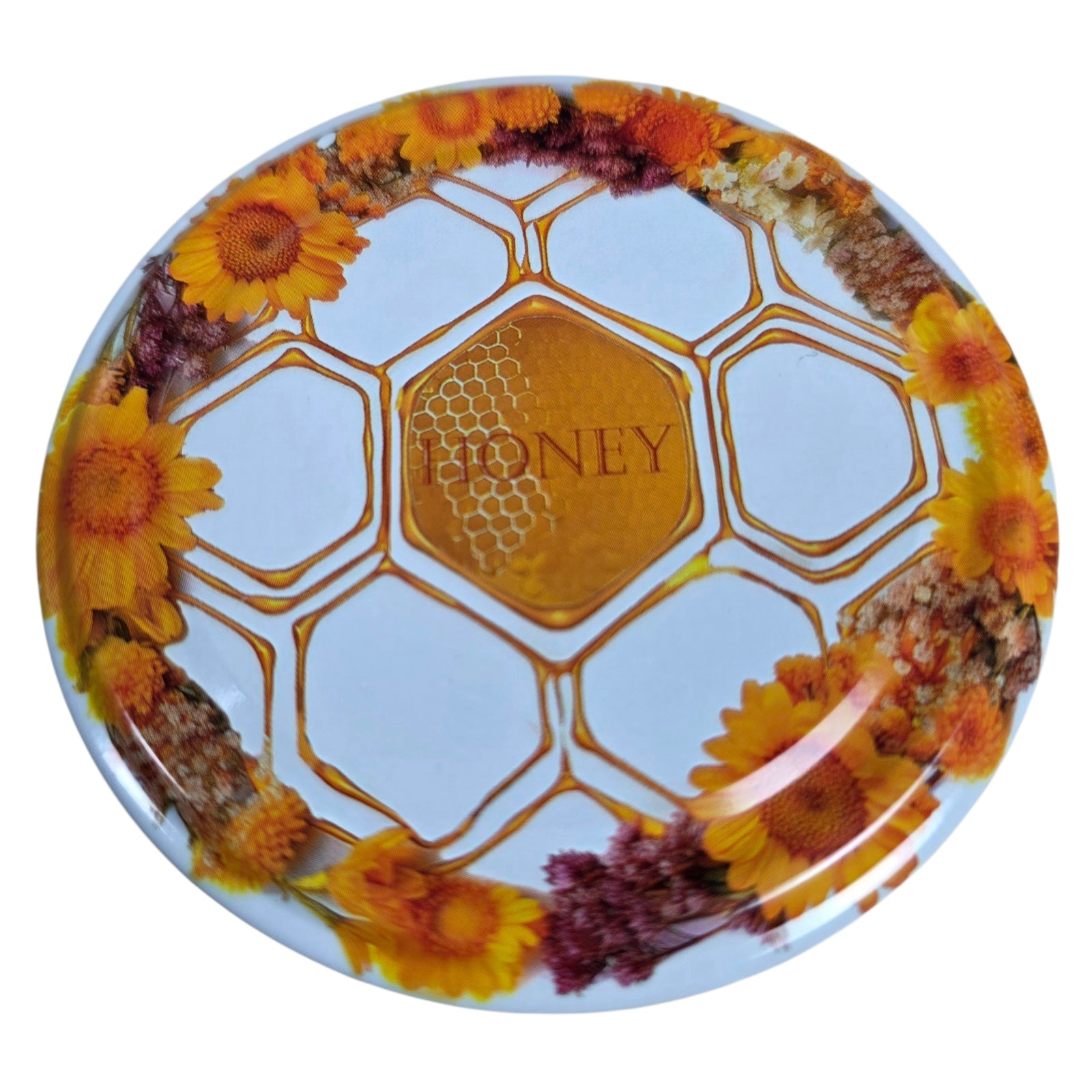 Twist-Off-Deckel Ø82 mm Deckel für Gläser Schraubdeckel Ersatzdeckel Verschlussdeckel Honig Waben Bienen Mix zum Einkochen Einmachen