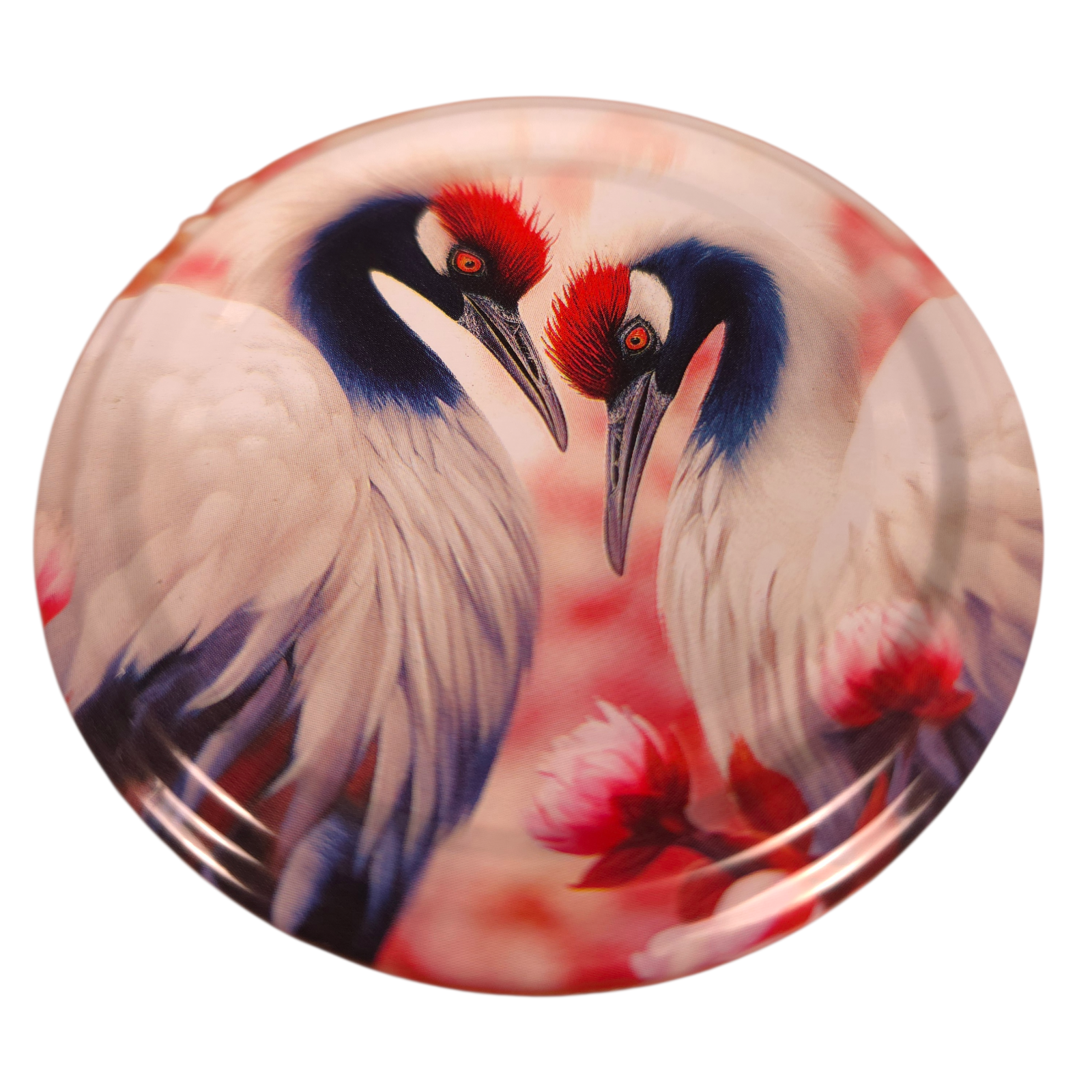 Twist-Off-Deckel Ø66 mm Vögel Motiv Schraubdeckel