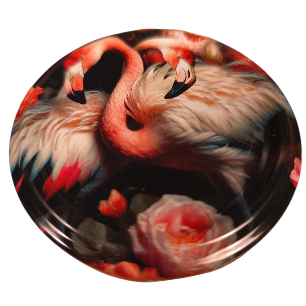 Twist-Off-Deckel Ø66 mm Vögel Motiv Schraubdeckel