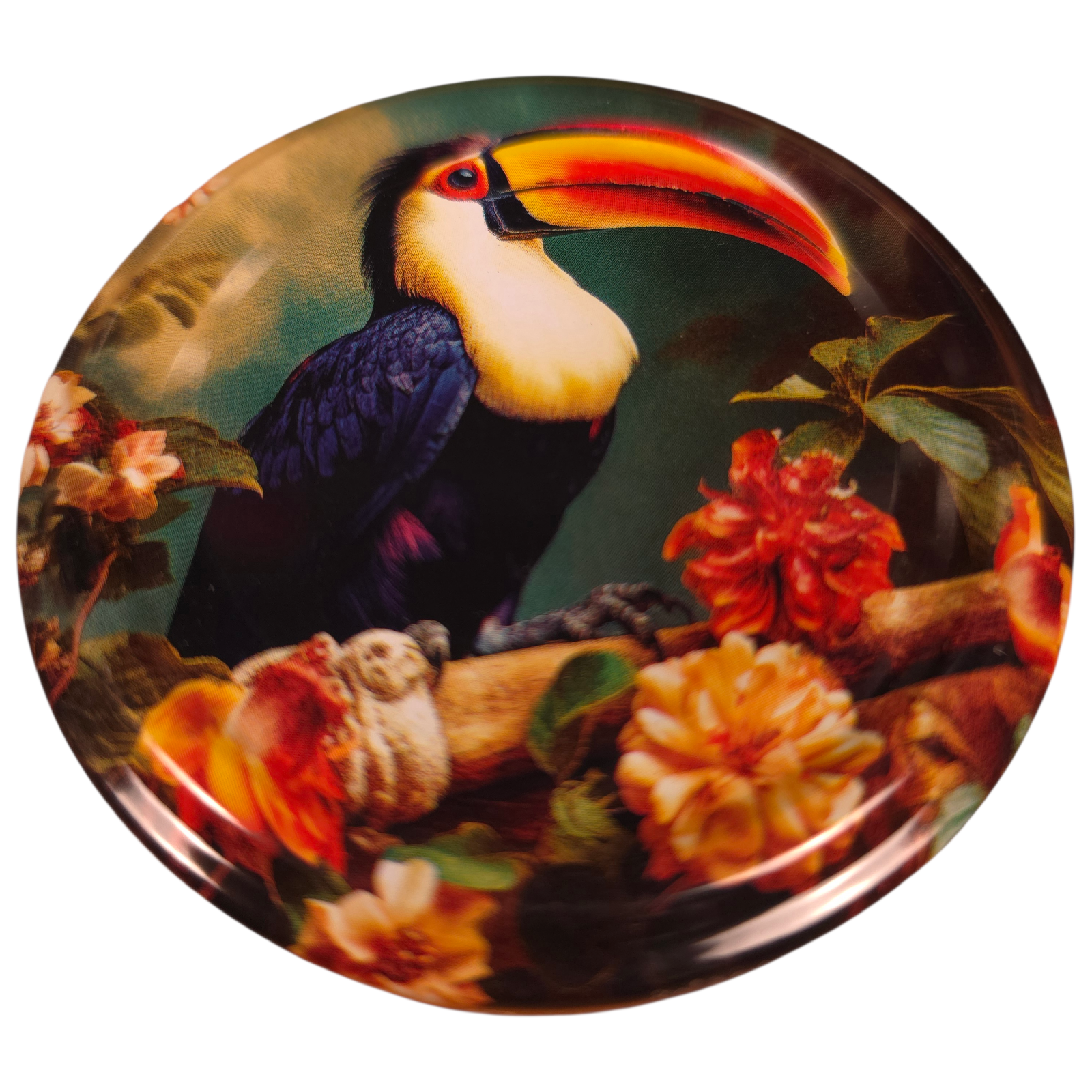 Twist-Off-Deckel Ø66 mm Vögel Motiv Schraubdeckel