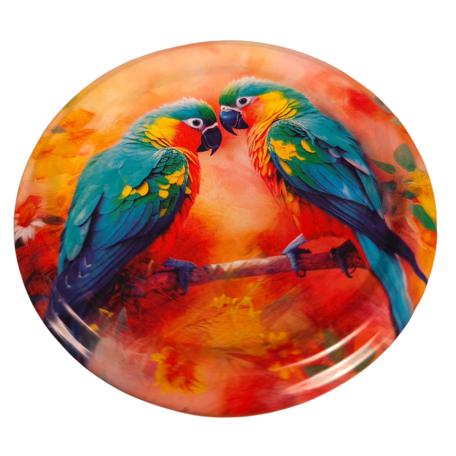 Twist-Off-Deckel Ø66 mm Vögel Motiv Schraubdeckel