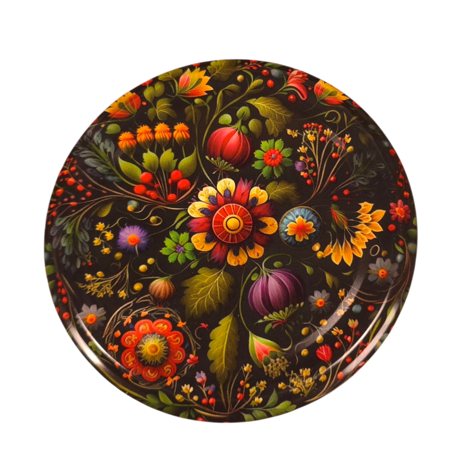Twist-Off-Deckel Ø82 mm Deckel für Gläser Schraubdeckel Ersatzdeckel Verschlussdeckel Ornament Folk Mix zum Einkochen Einmachen