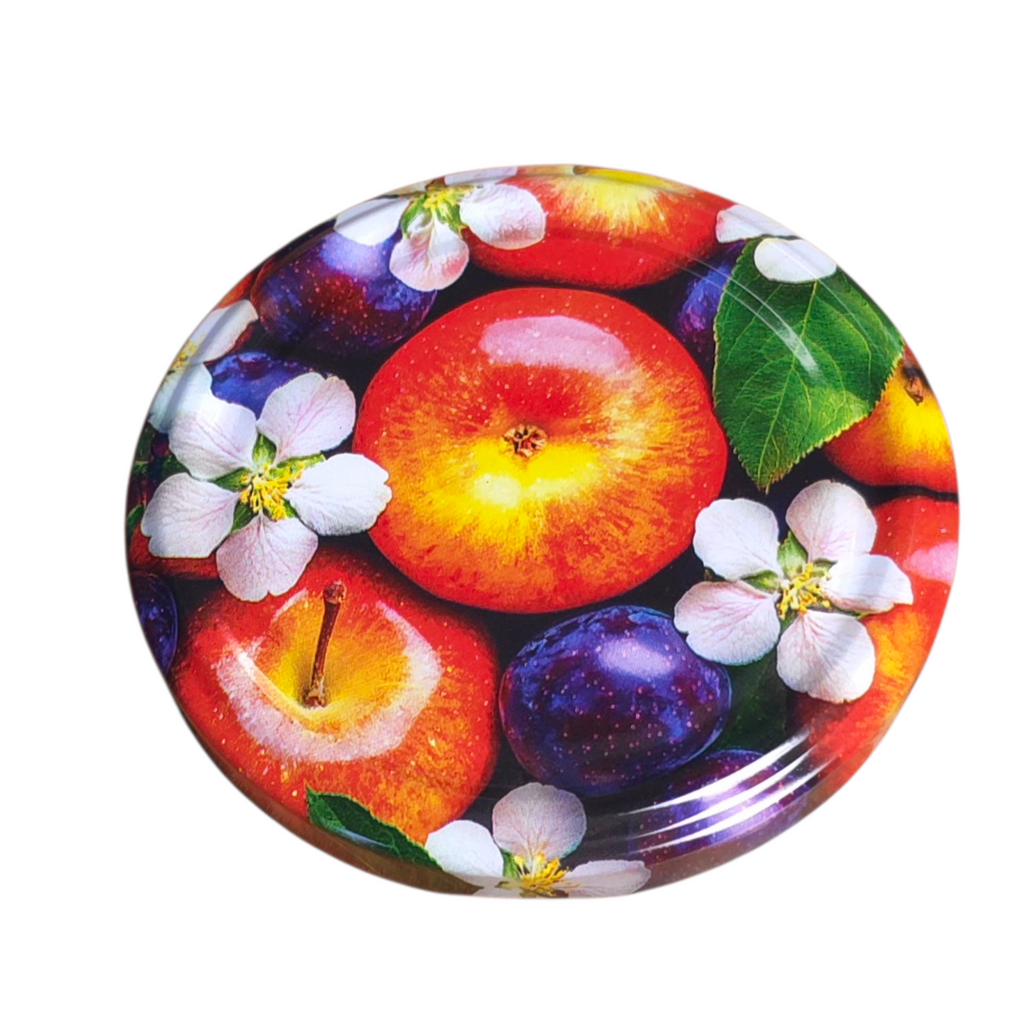 Twist-Off-Deckel Ø82 mm Obst Motiv Einmachgläser neue Kollektion