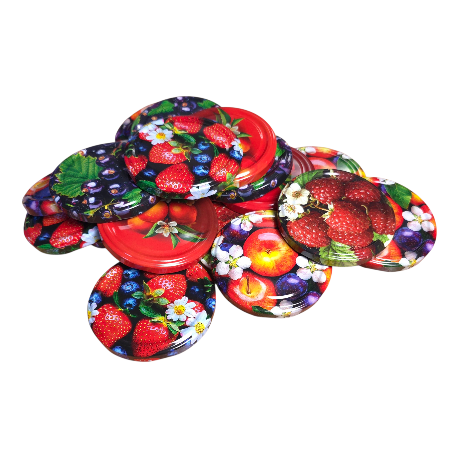 Twist-Off-Deckel Ø82 mm Obst Motiv Einmachgläser neue Kollektion
