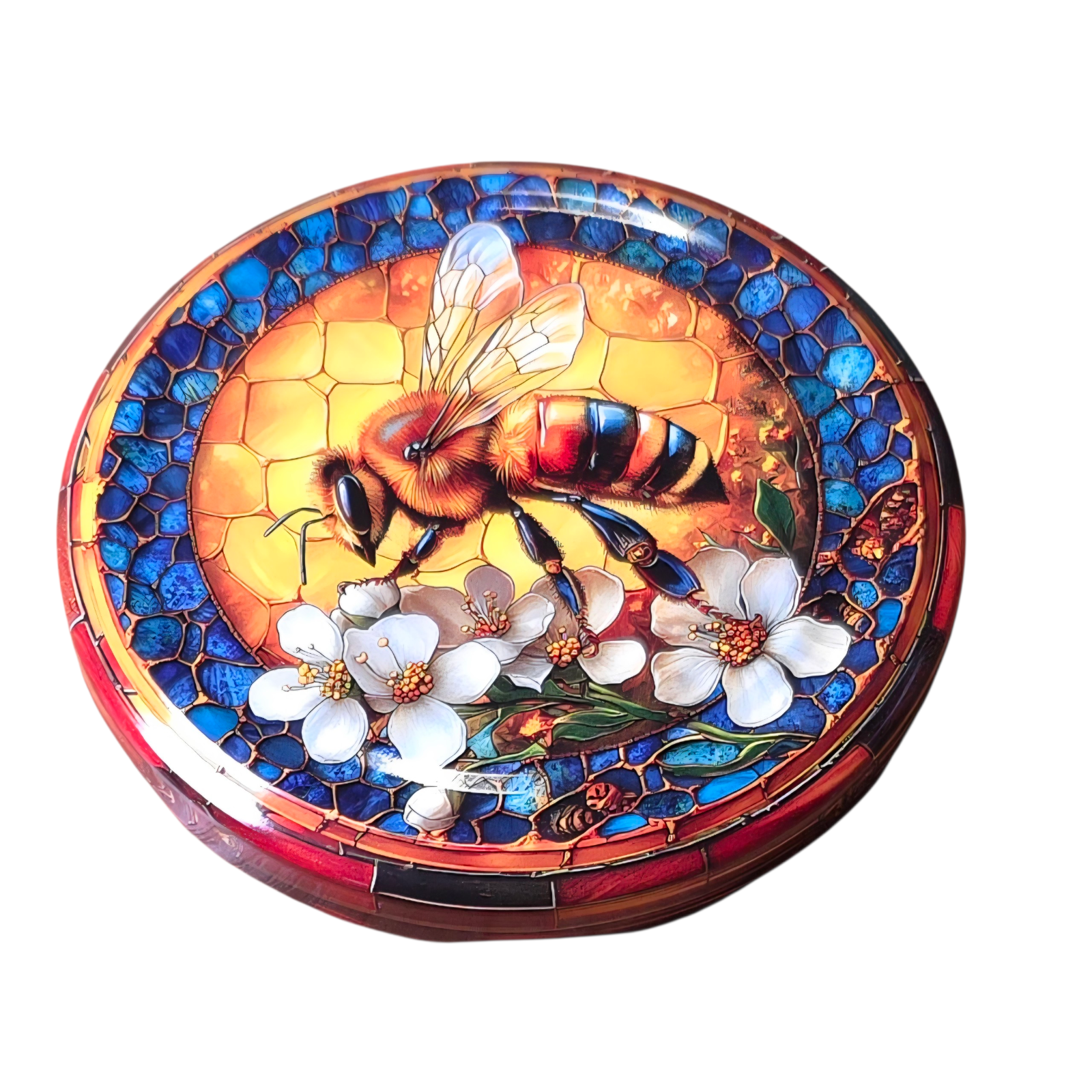 Twist-Off-Deckel Ø82 mm Deckel für Gläser Schraubdeckel Ersatzdeckel Verschlussdeckel Bienen Motiv Mix zum Einkochen Einmachen