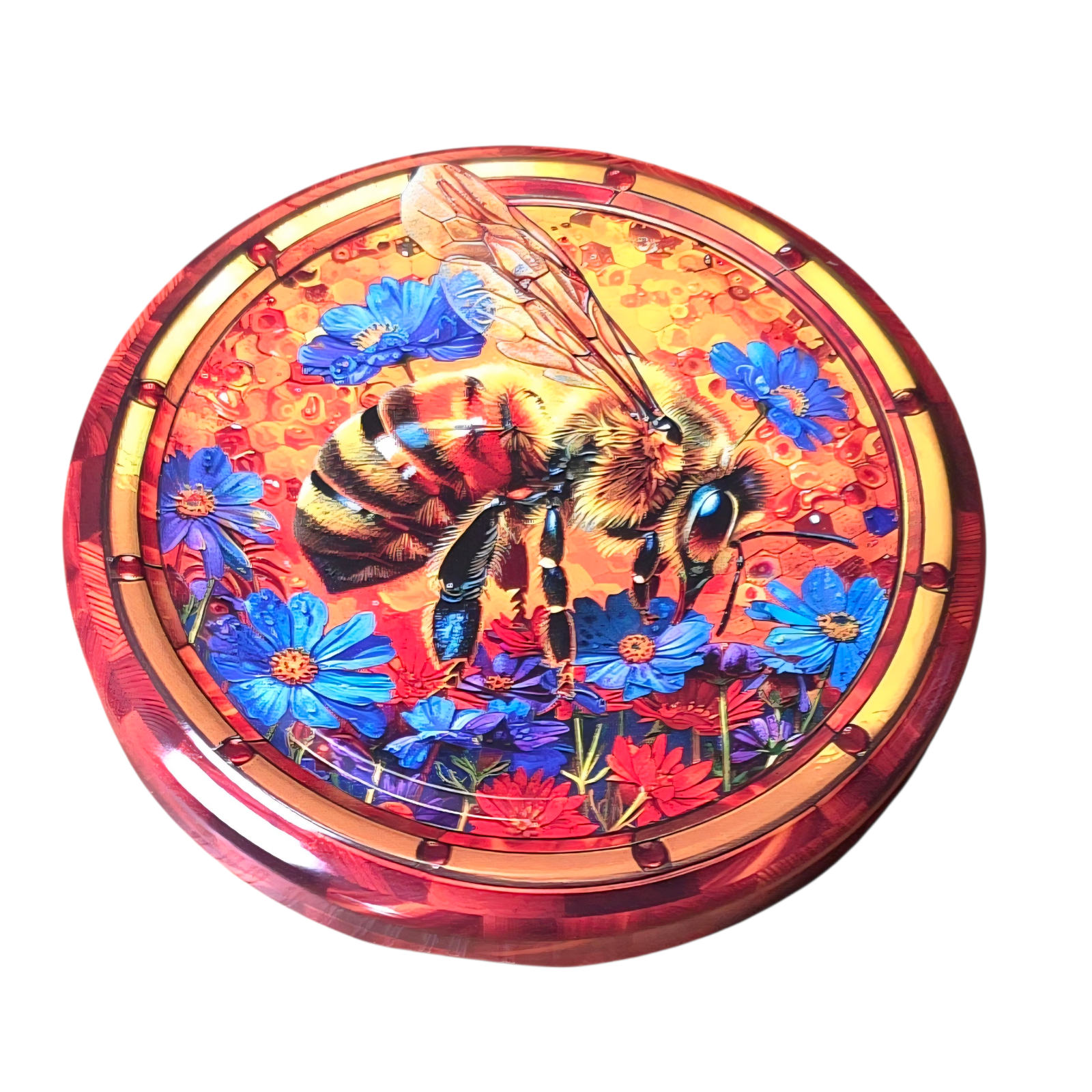 Twist-Off-Deckel Ø82 mm Deckel für Gläser Schraubdeckel Ersatzdeckel Verschlussdeckel Bienen Motiv Mix zum Einkochen Einmachen