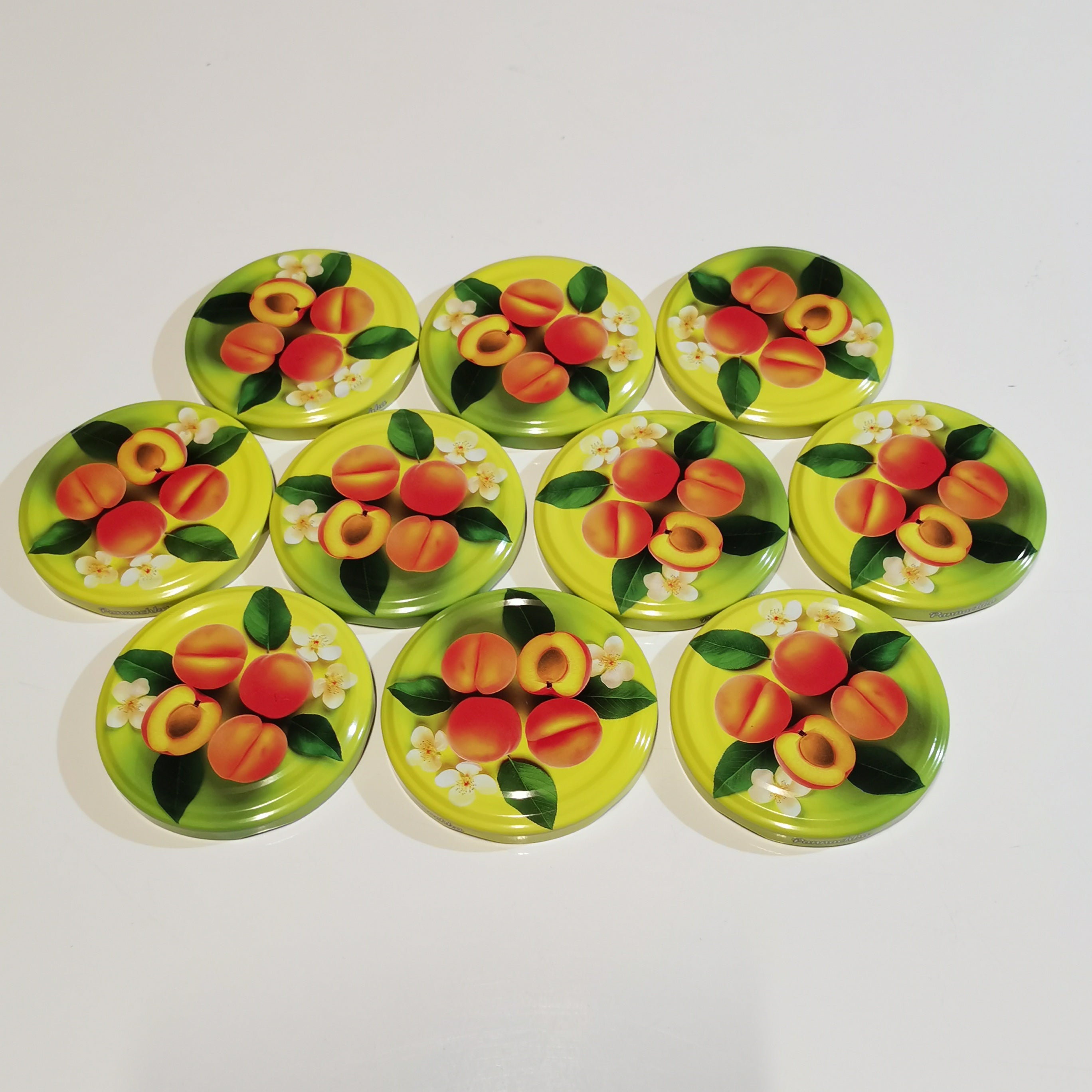 Twist-Off-Deckel Ø82 mm – Limitierte Edition Früchte mit 22 motiv