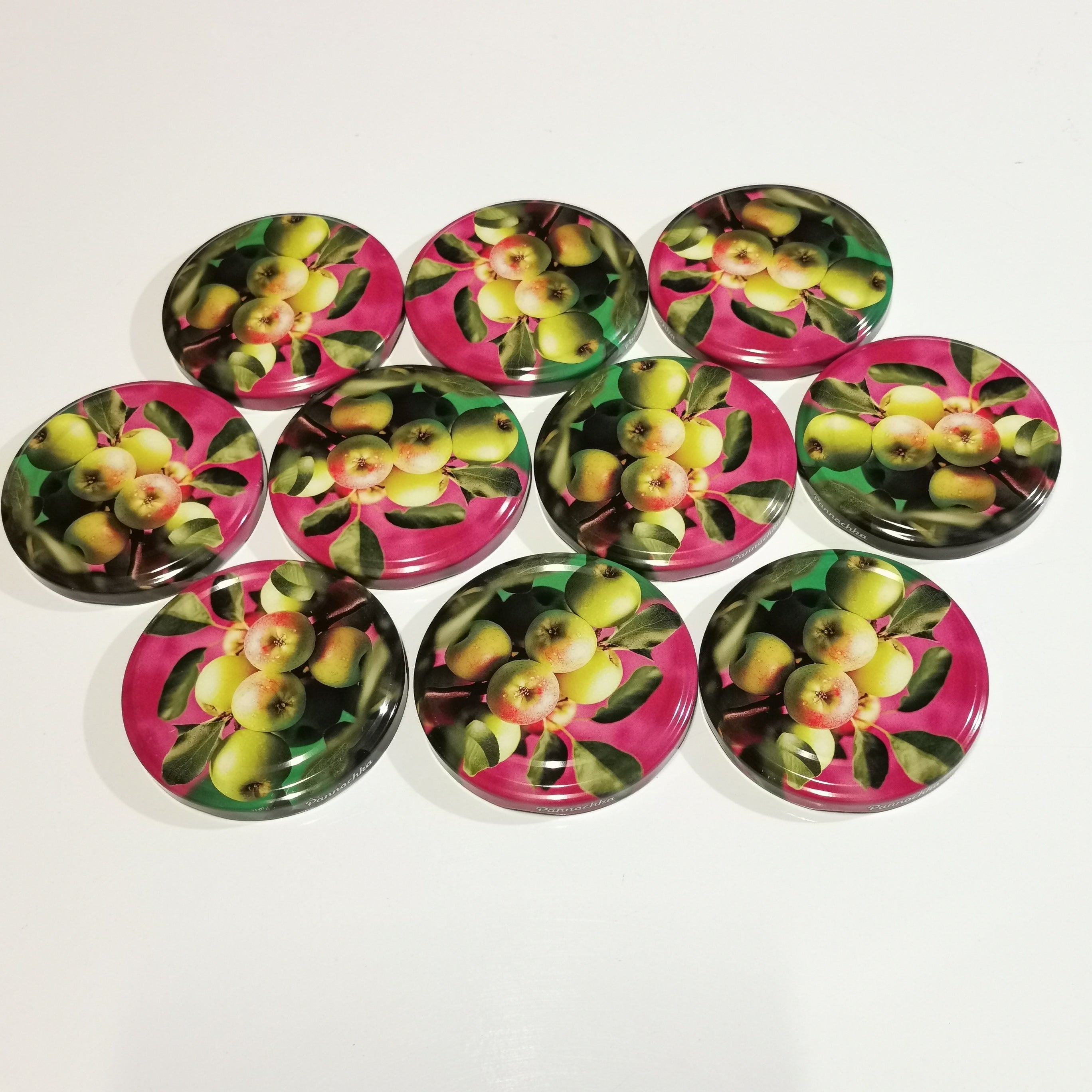 Twist-Off-Deckel Ø82 mm – Limitierte Edition Früchte mit 22 motiv