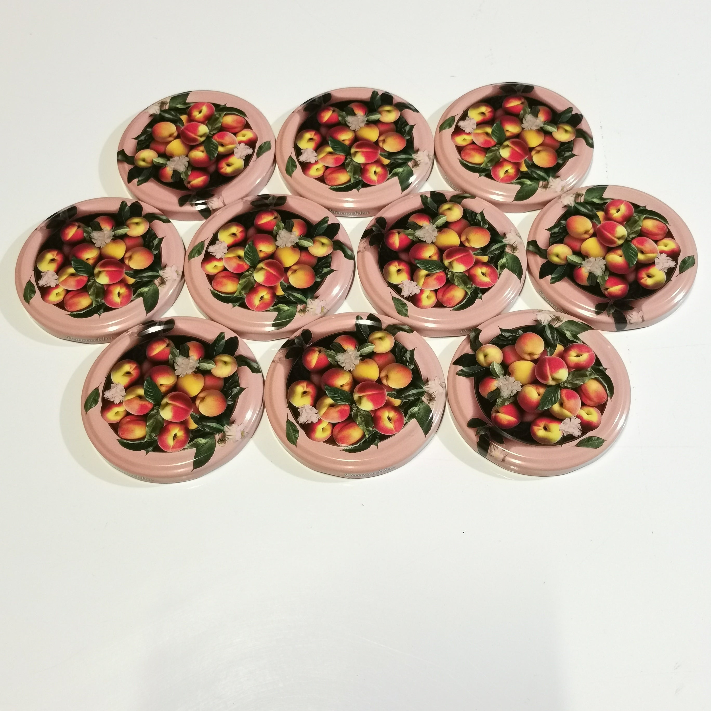 Twist-Off-Deckel Ø82 mm – Limitierte Edition Früchte mit 22 motiv