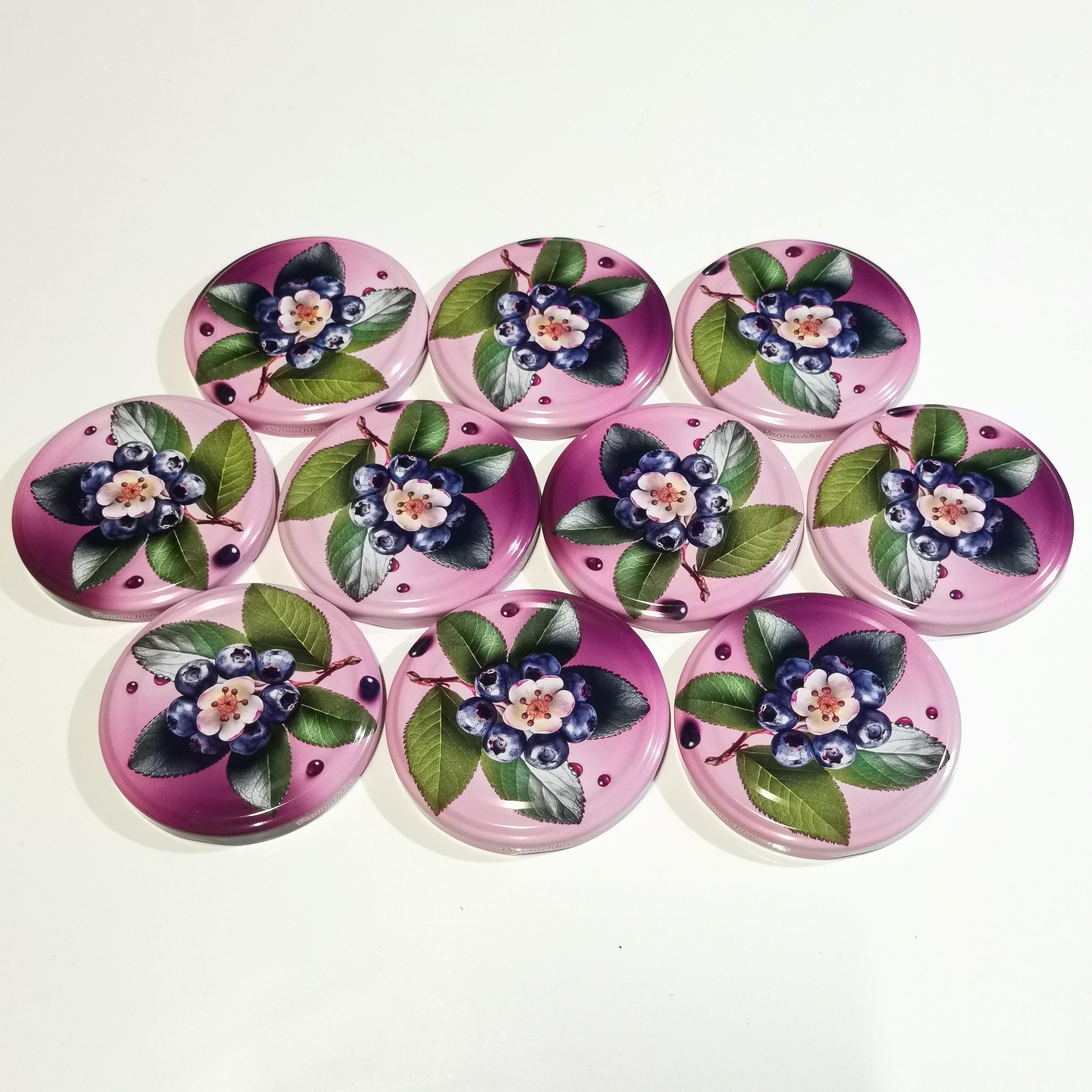 Twist-Off-Deckel Ø82 mm – Limitierte Edition Früchte mit 22 motiv