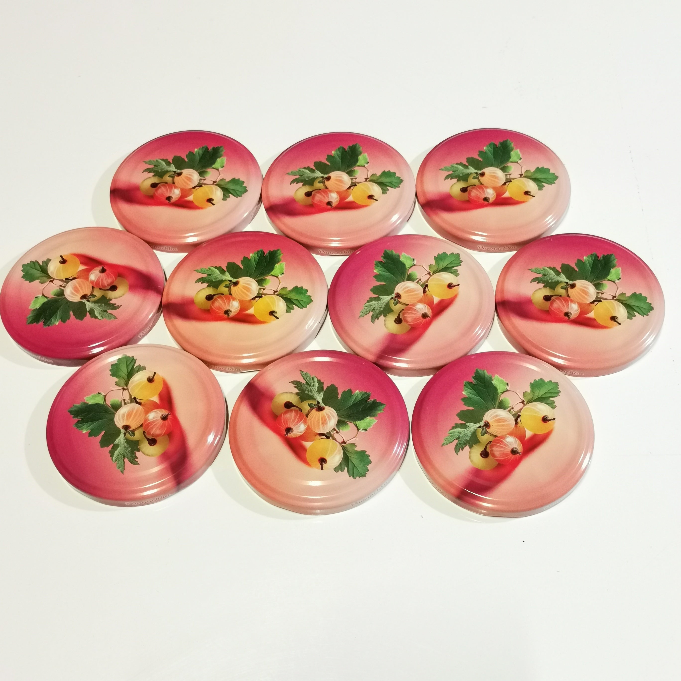 Twist-Off-Deckel Ø82 mm – Limitierte Edition Früchte mit 22 motiv