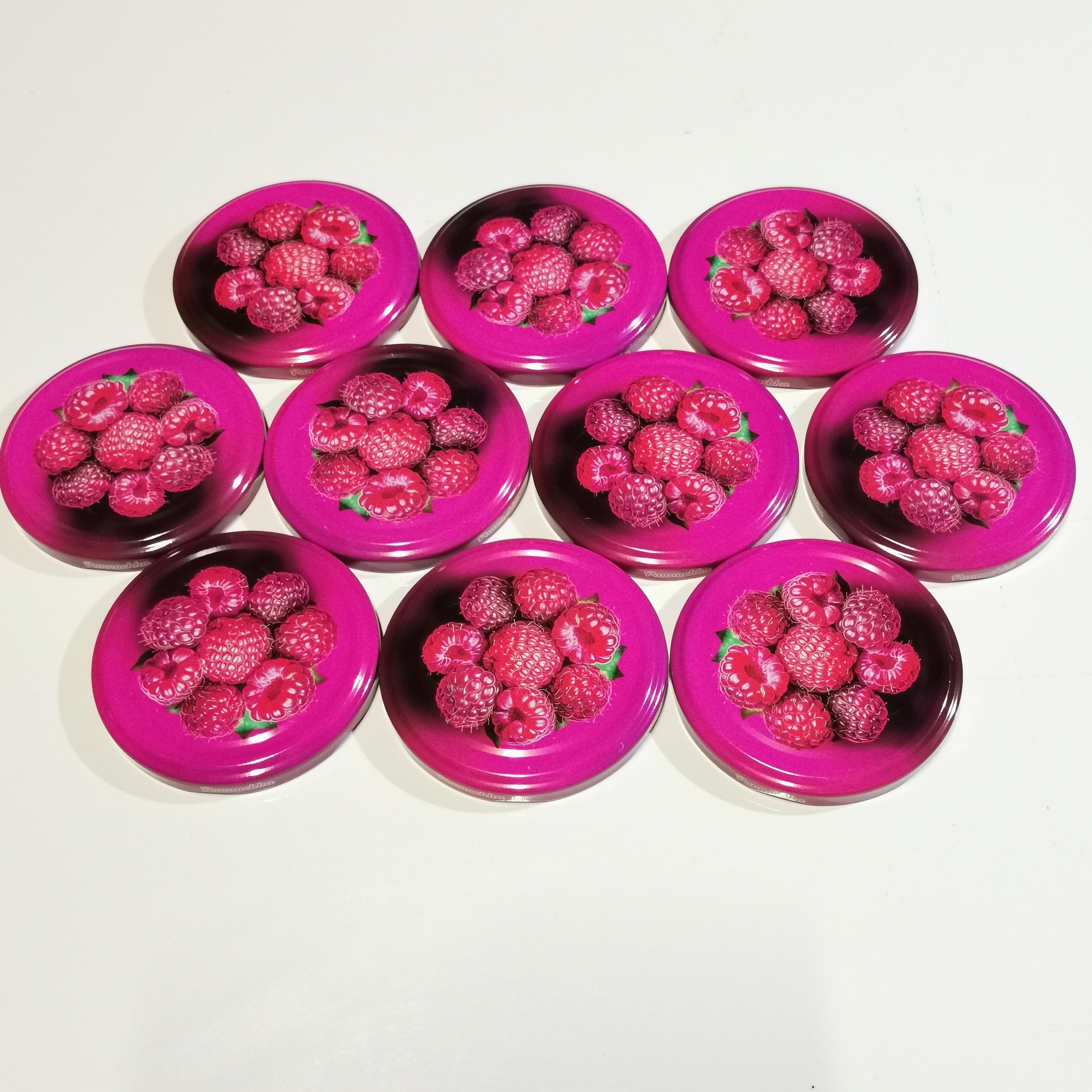 Twist-Off-Deckel Ø82 mm – Limitierte Edition Früchte mit 22 motiv