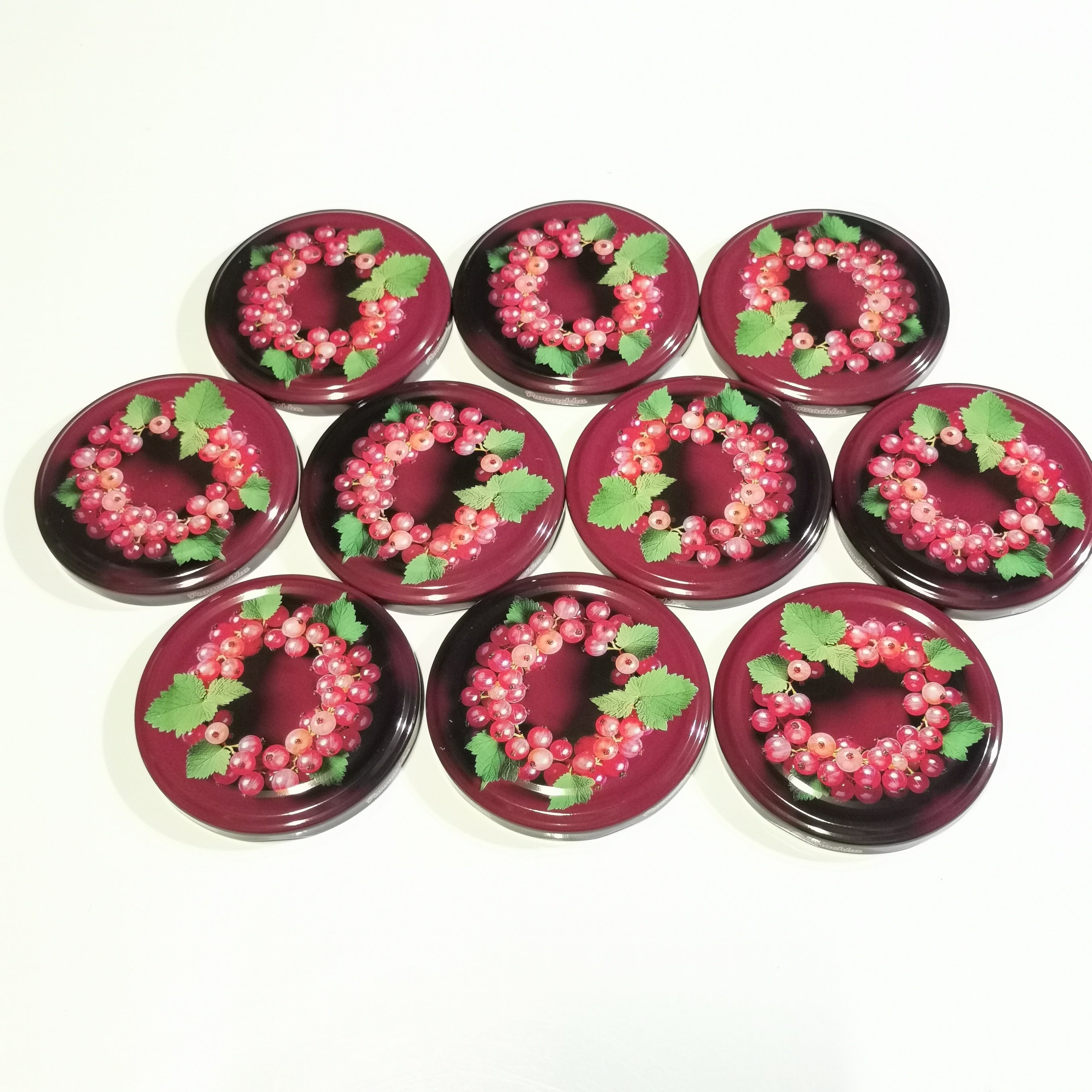 Twist-Off-Deckel Ø82 mm – Limitierte Edition Früchte mit 22 motiv