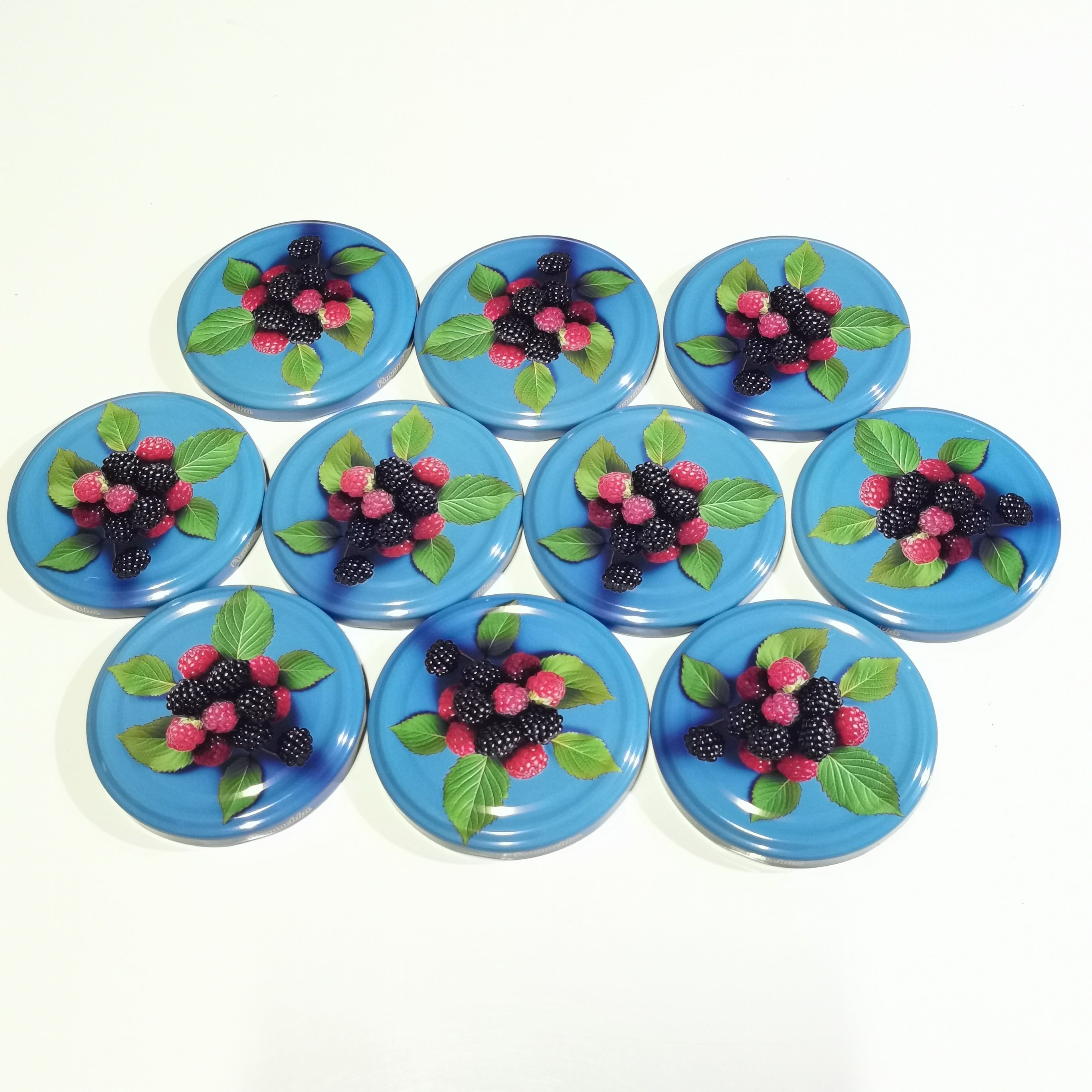 Twist-Off-Deckel Ø82 mm – Limitierte Edition Früchte mit 22 motiv