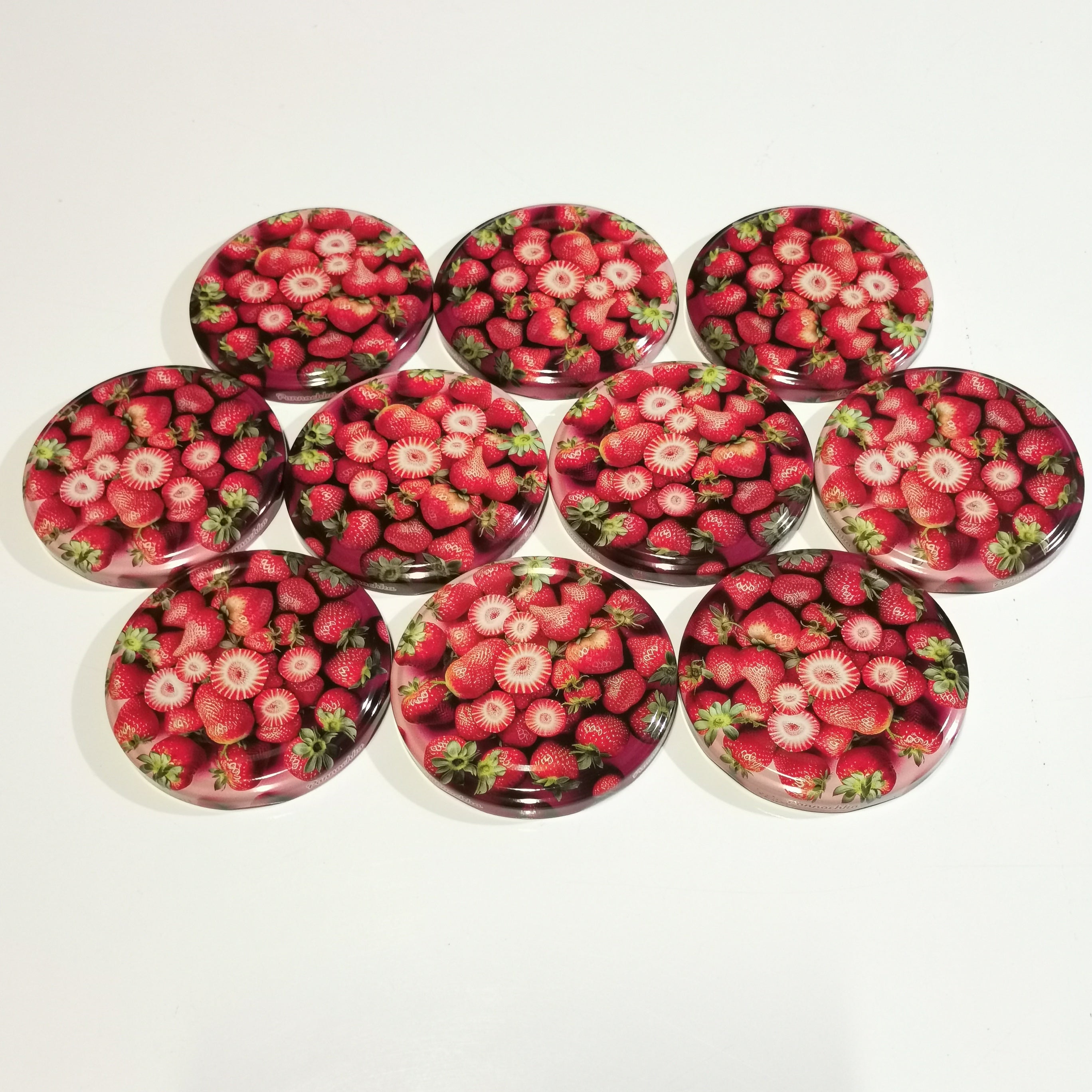 Twist-Off-Deckel Ø82 mm – Limitierte Edition Früchte mit 22 motiv