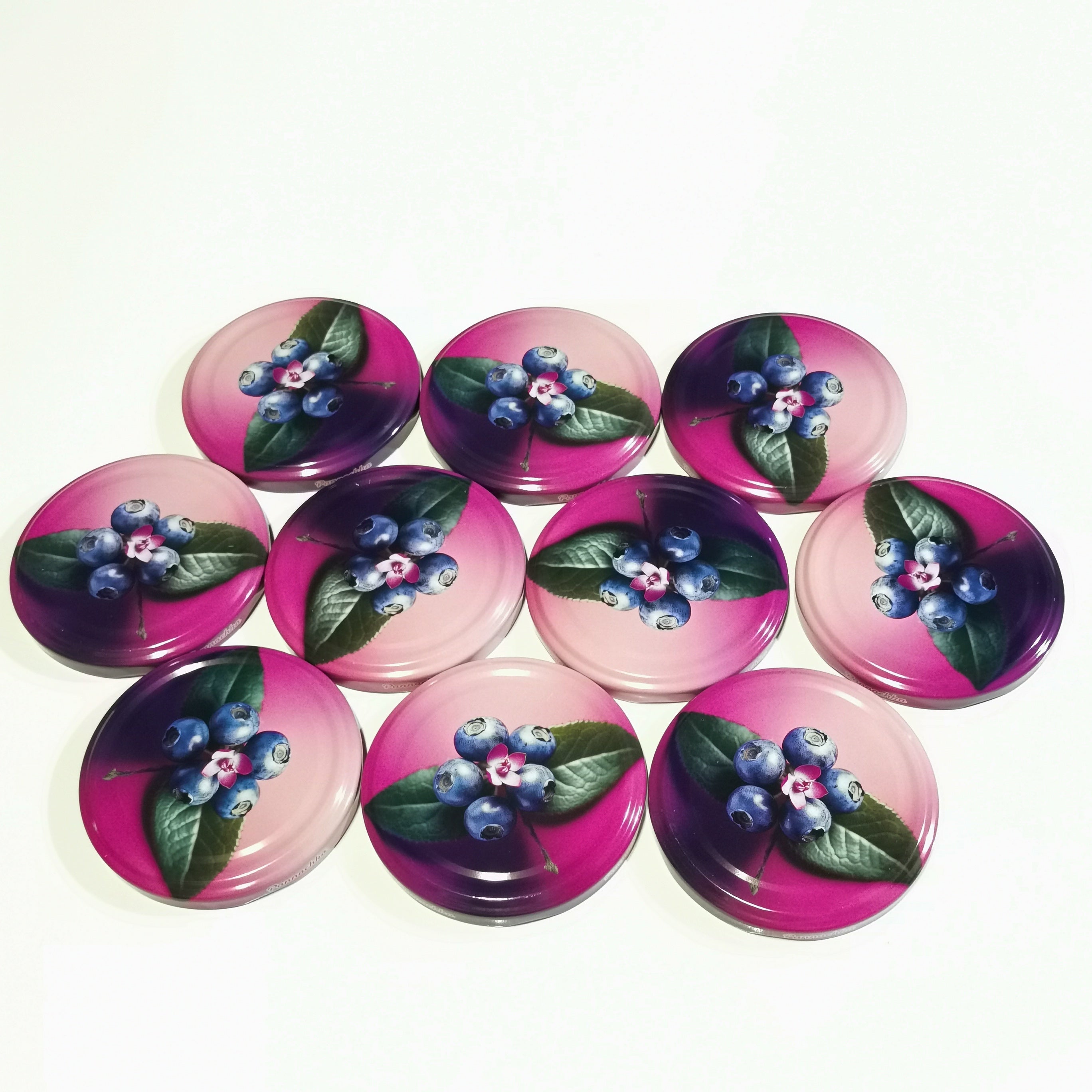 Twist-Off-Deckel Ø82 mm – Limitierte Edition Früchte mit 22 motiv