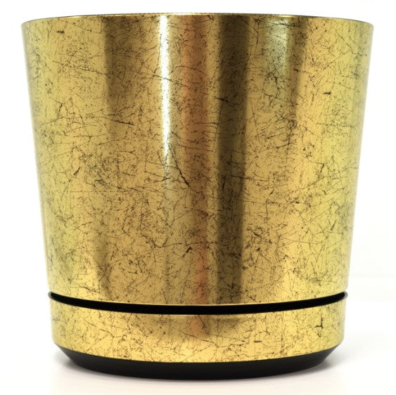 Blumentopf mit Untersetzer – rund, modern, 7 Größen