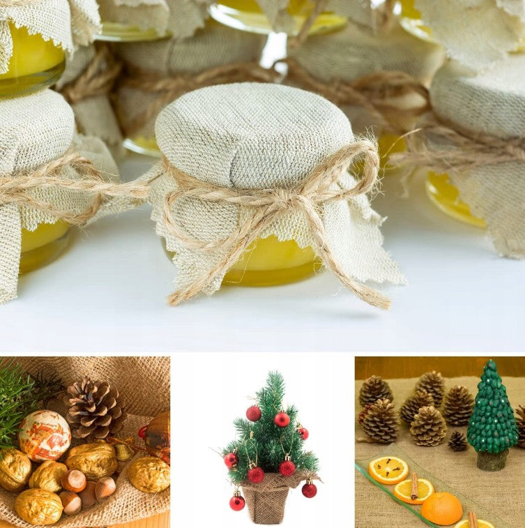 Jute Schnur Ø2–3 mm – Natur Bastelschnur Kordel Garten Hanfgarn 40–500 m