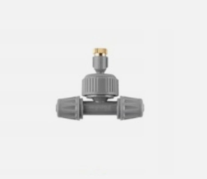 Gartennebel Set Sprühnebel-System Wassernebelanlage mit Messingnebeldüsen für Terrasse Balkon Garten Pavillon Pergola – Nebelkühlung bis zu 12 °C