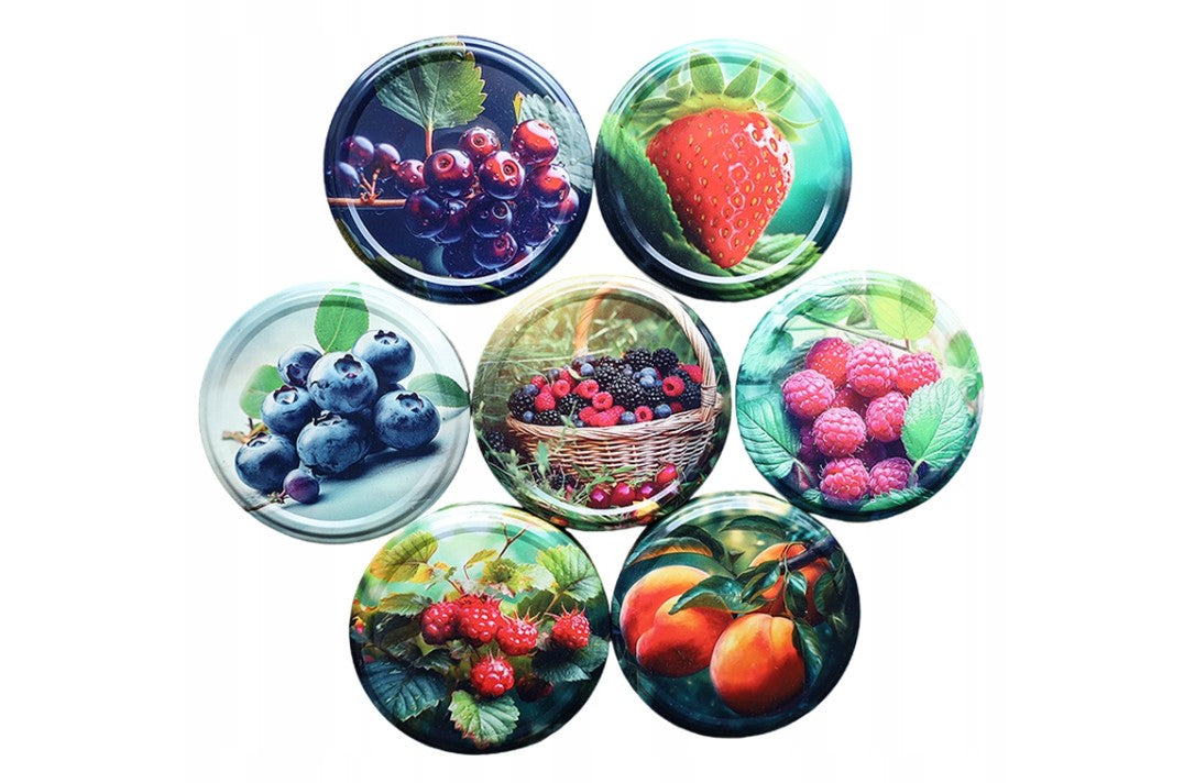 Twist-Off-Deckel Ø82 mm – Limitierte Edition Neu Früchte