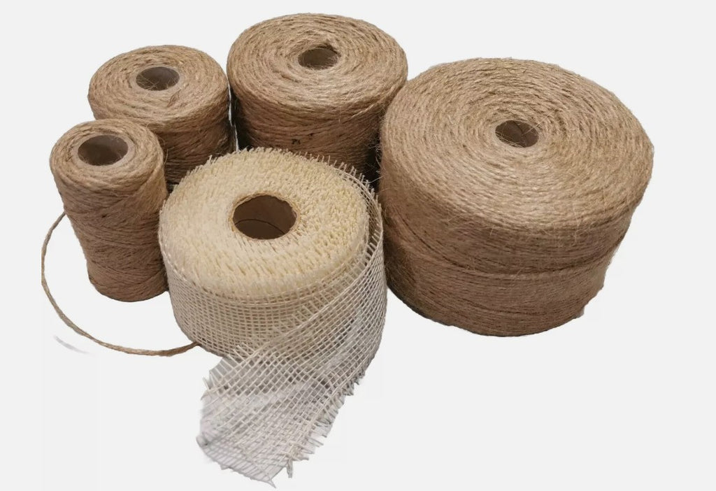 Jute Schnur Ø2–3 mm – Natur Bastelschnur Kordel Garten Hanfgarn 40–500 m